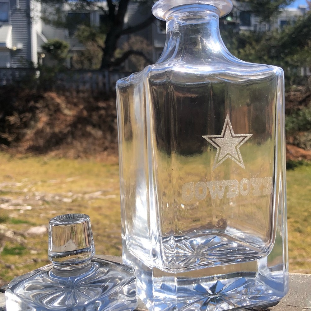 Dallas Cowboys Decanter